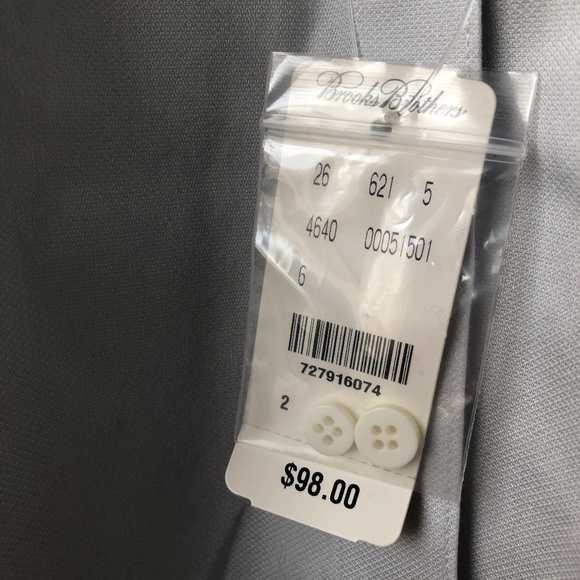 Brooks Brothers Button-Up Blouse NWT - Picture 7 of 12